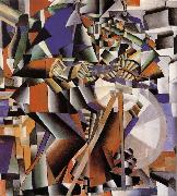Kasimir Malevich Knife Grinder painting